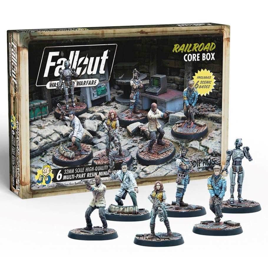 Fallout: Wasteland Warfare - Railroad - Core Box -