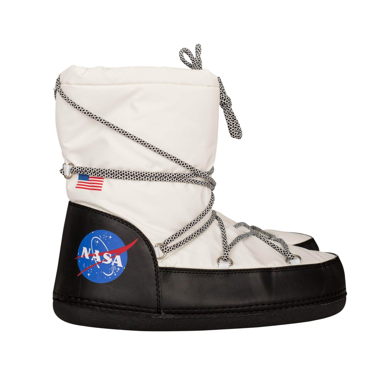 NASA Astronaut Costume Accessory Boots - XL-12/13