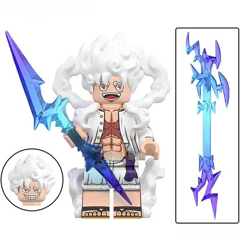 Nika Monkey D Luffy ONE PIECE Lego Anime Minifigures Custom Toys 4