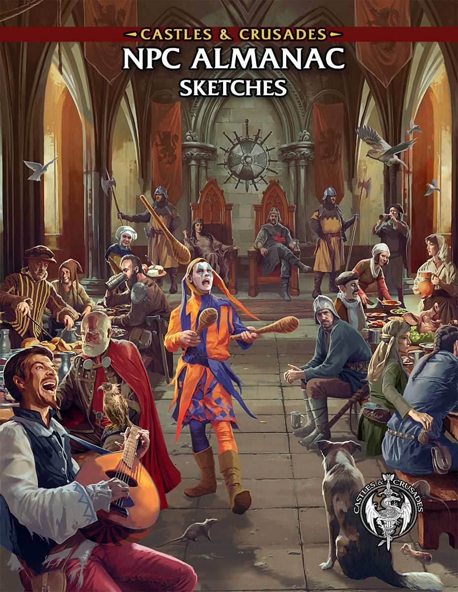 NPC Almanac Sketches (Castles & Crusades) -