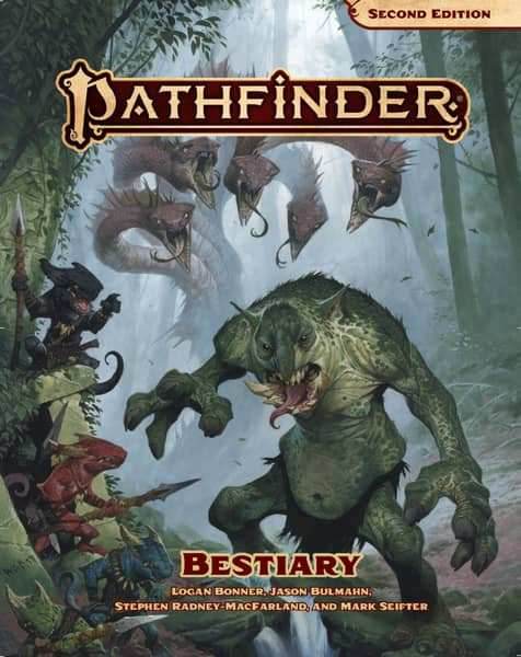 Pathfinder: 2nd Edition Bestiary -