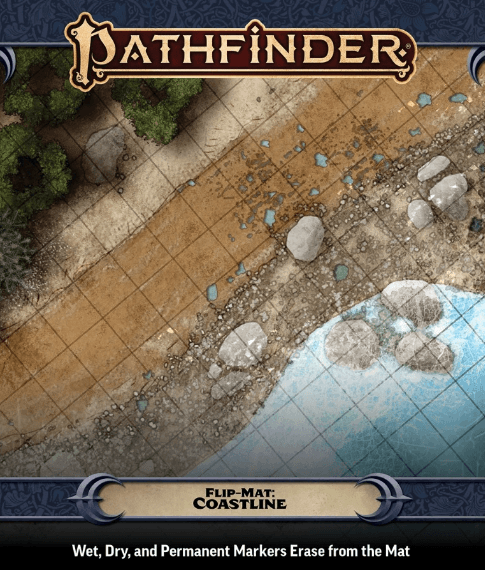 Pathfinder Flip-Mat: Coastline -