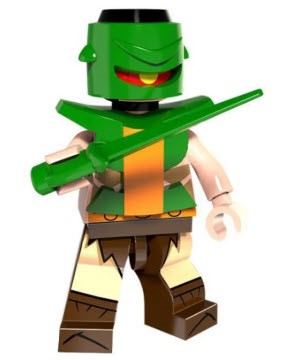 Tri-Klops Custom Minifig – Evil Warrior