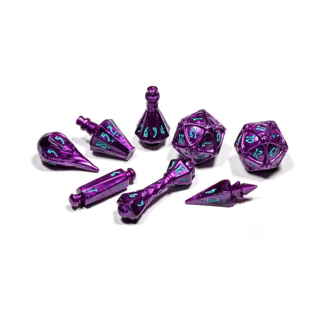 PolyHero Wizard 8 Dice Set - Wizardstone -