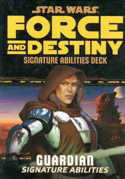 Star Wars: Force and Destiny: Guardian Signature Abilities Deck -