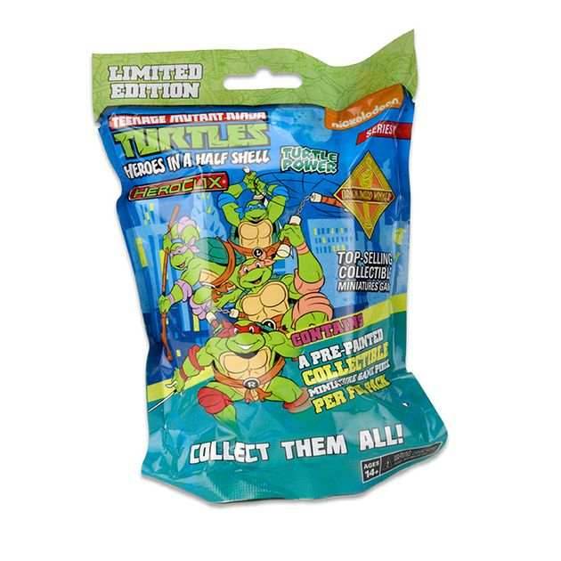 HeroClix: Teenage Mutant Ninja Turtle - Heroes in a Half Shell - Foil Pack -