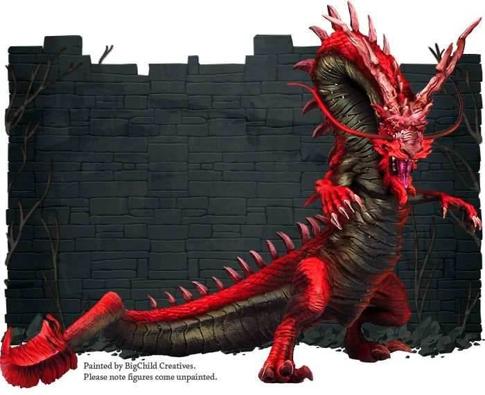 Massive Darkness 2: Demon Dragon Enemy & Campaign Box -