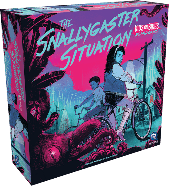 The Snallygaster Situation: A Kids on Bikes Board Game -