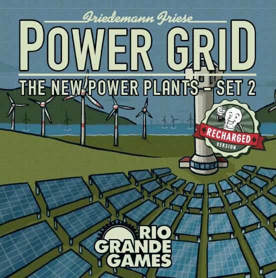 Power Grid: New Power Plant Cards Set 2 -