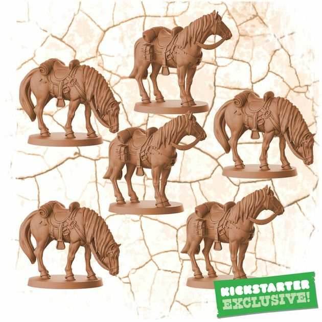 Zombicide: Undead or Alive - Lone Horse Kickstarter Exclusive Pack -