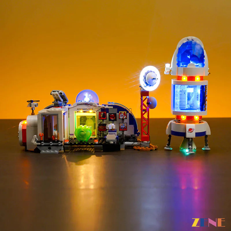 Light Kit for LEGO Mars Space Base and Rocket #42605