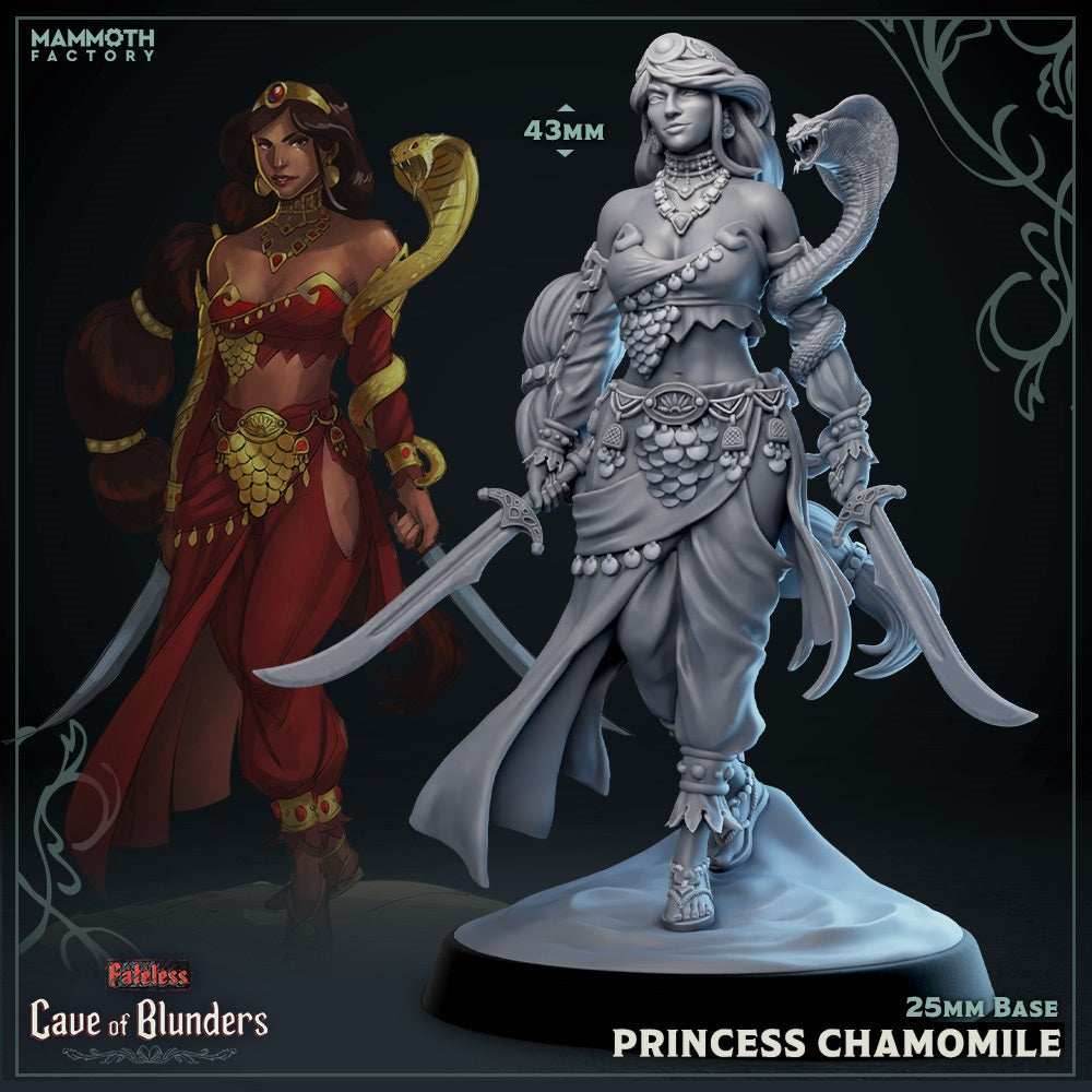 Princess Chamomile (Female Human Assassin) -