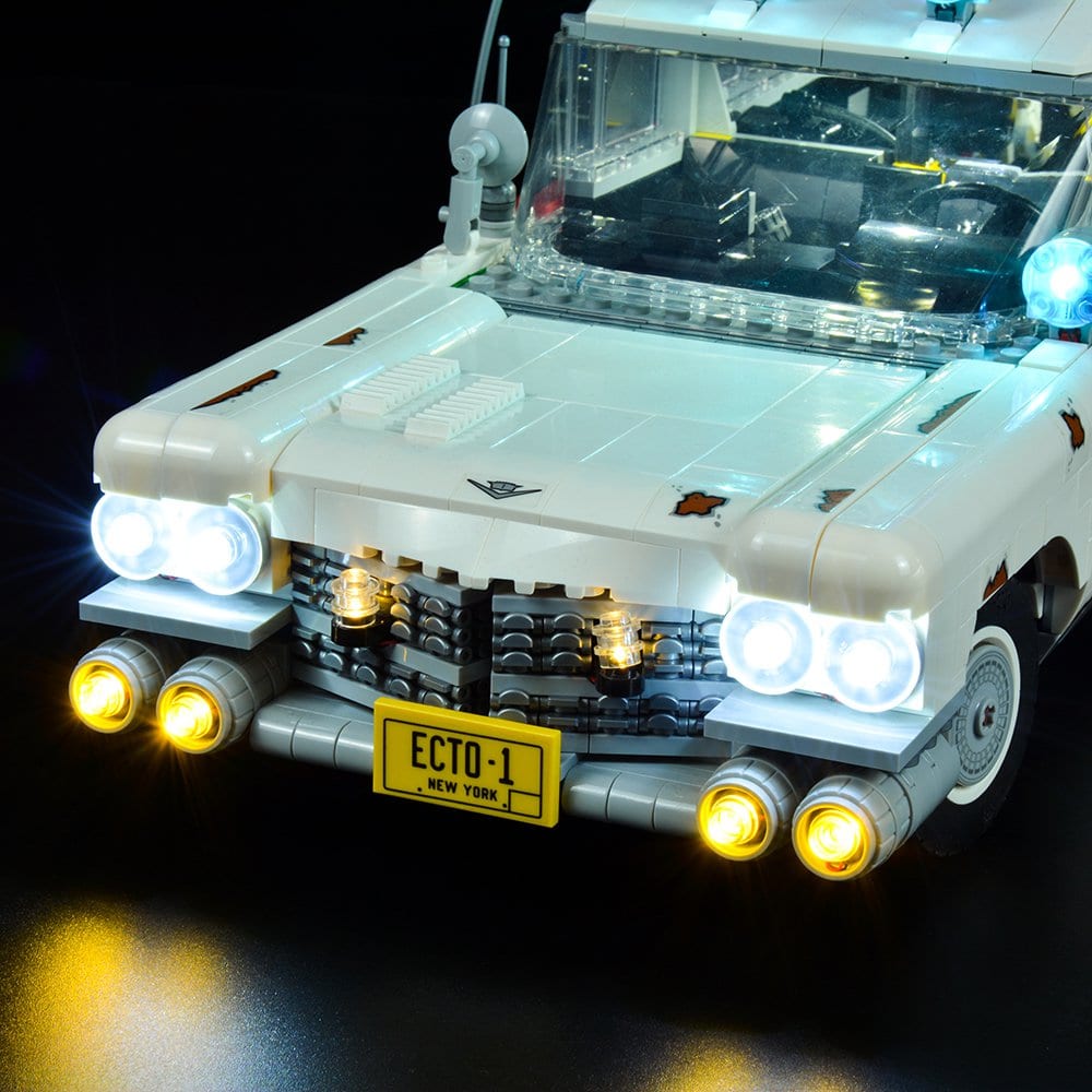 Light Kit for LEGO Ghost Busters ECTO-1 #10274 Halloween