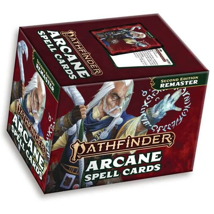 Pathfinder: Remastered Arcane Spell Cards -