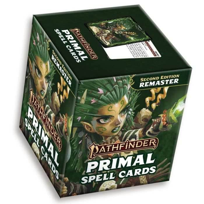 Pathfinder: Remastered Primal Spell Cards -