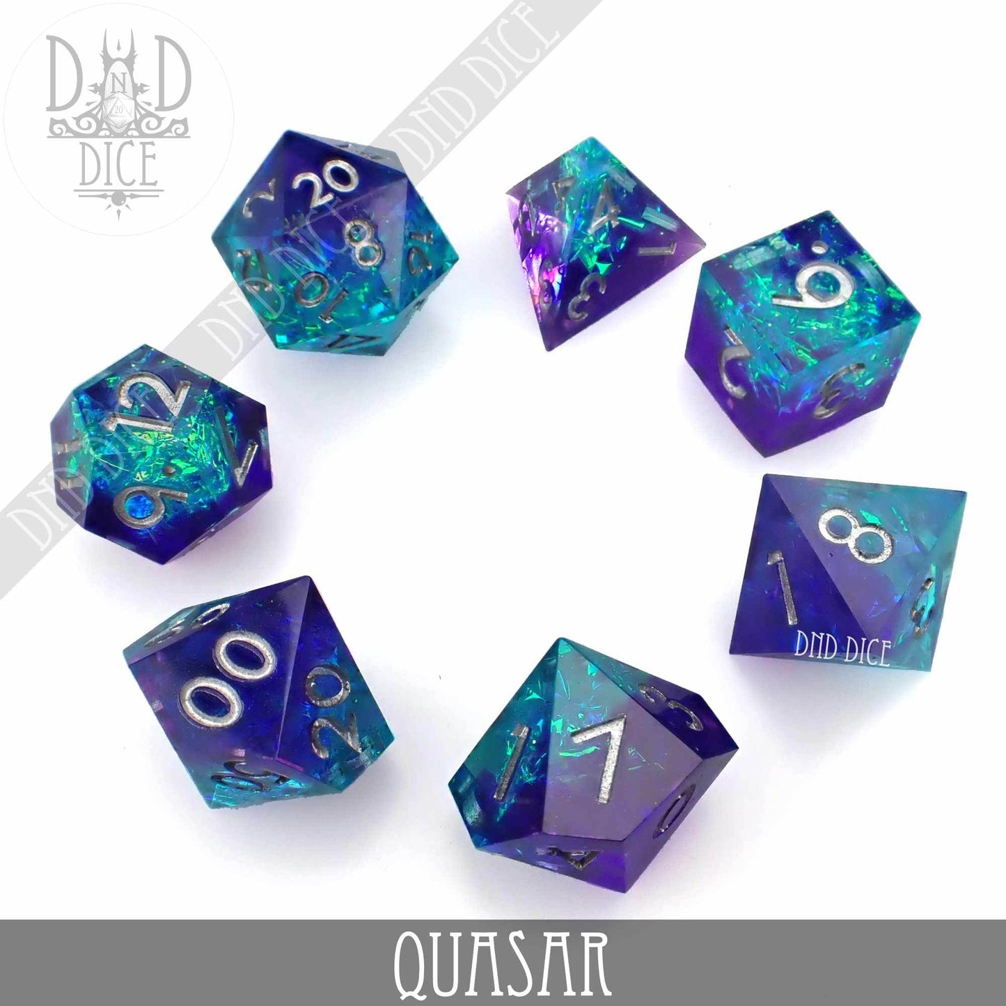 Quasar Handmade Dice Set -