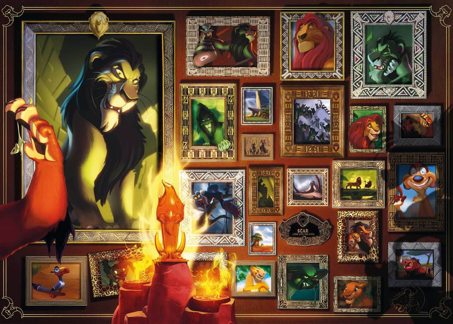 Puzzle: Disney Villainous - Scar -