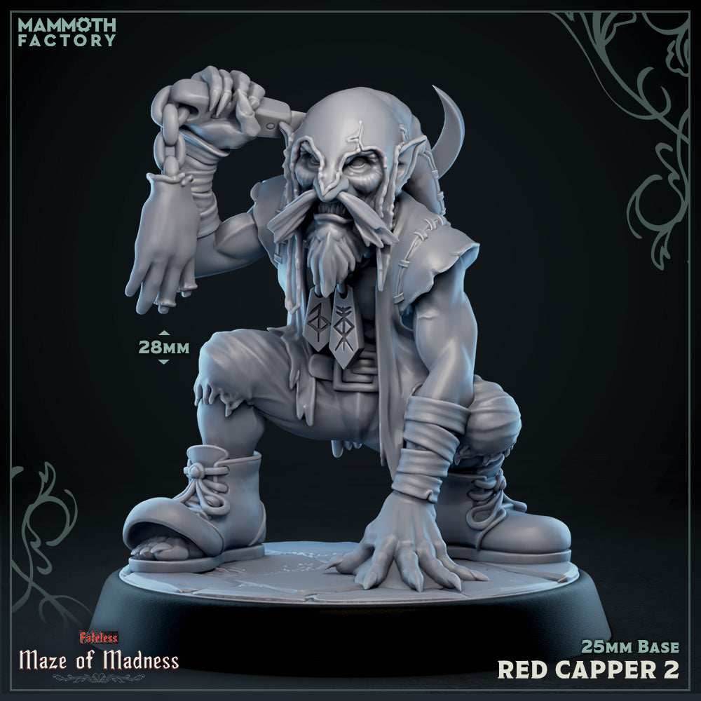 Red Capper 2 (Creepy Gnome) -