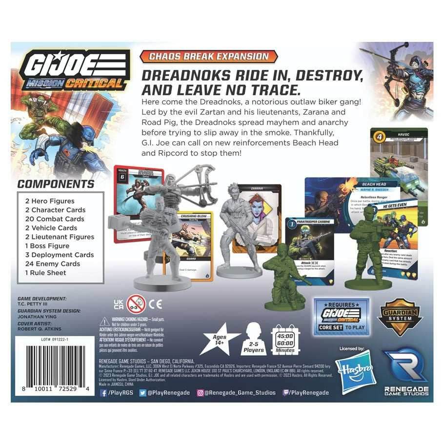 G.I. JOE Mission Critical Chaos Break Expansion -