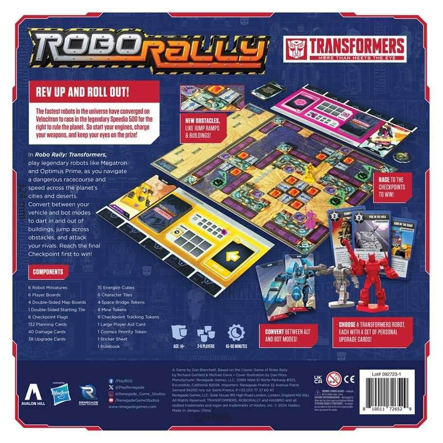 Robo Rally: Transformers -