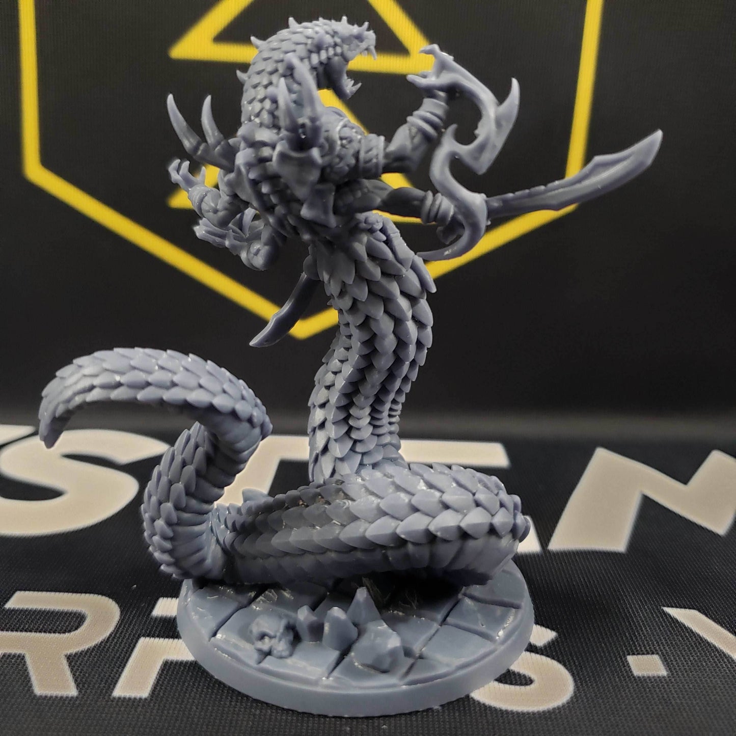 Nargskerak Darkscale (Goliath Yuan-ti Necromancer) -