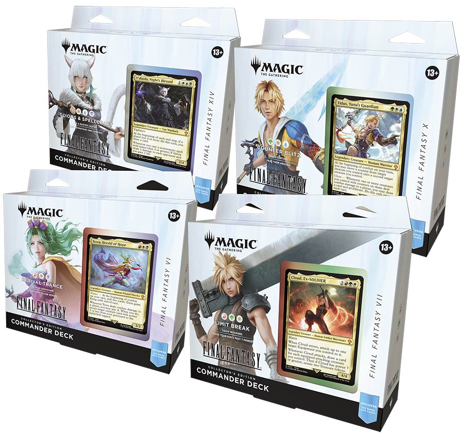 Single Final Fantasy Commander Deck | MTG | New