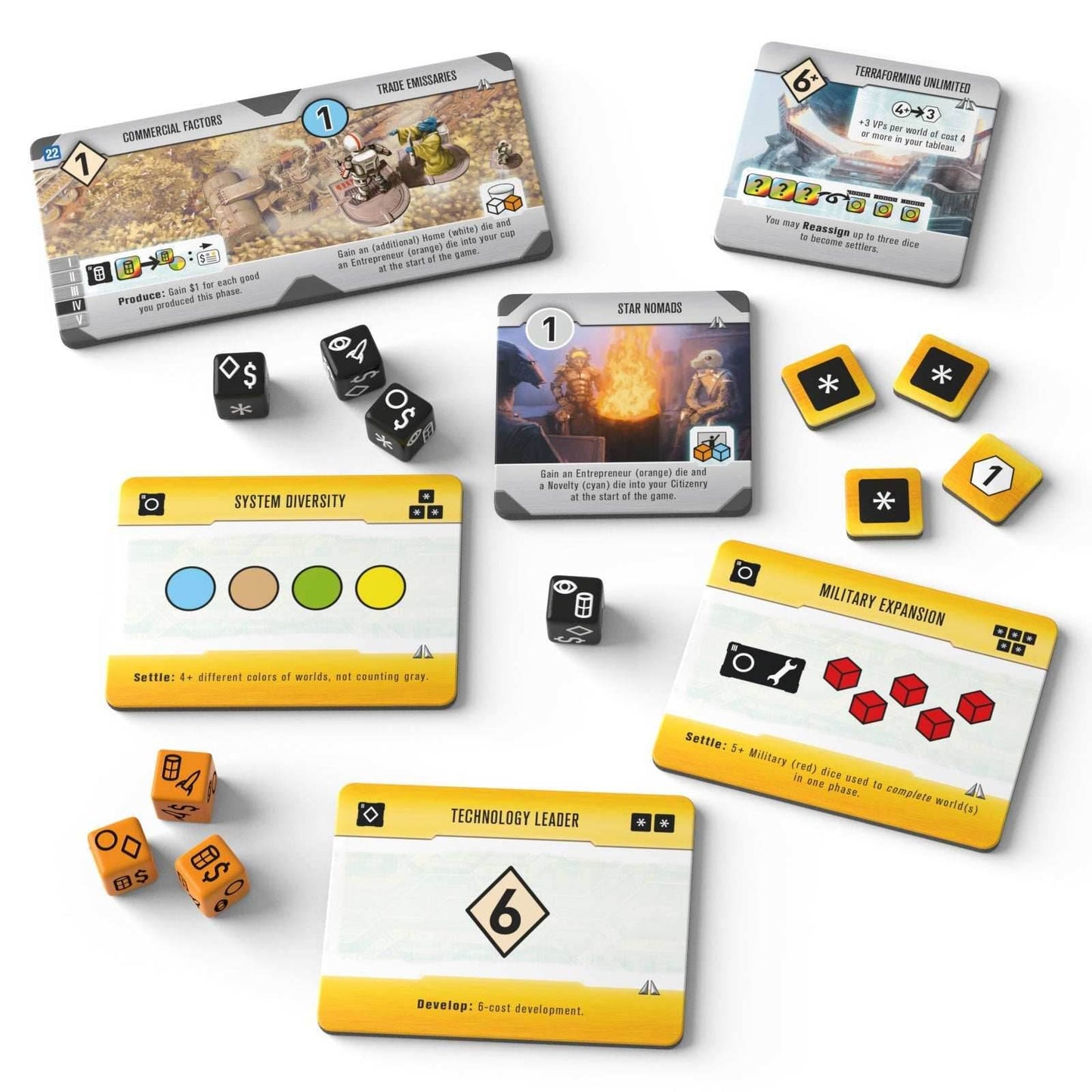 Roll for the Galaxy: Ambition -