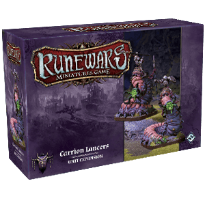 Runewars Miniatures Game: Carrion Lancers Unit Expansion Pack -