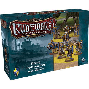 Runewars Miniatures Game: Heavy Crossbowmen Unit Expansion -