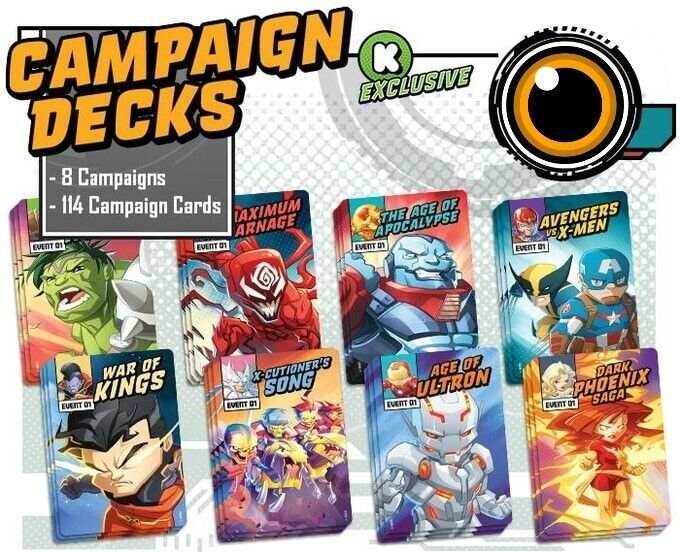 Marvel United: Campaign Decks -