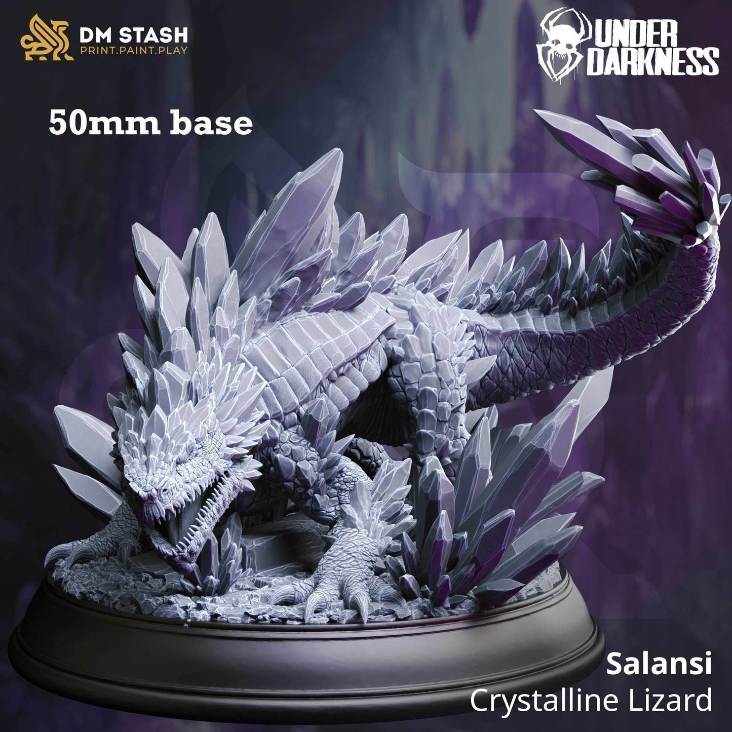 Salansi, Crystalline Lizard -