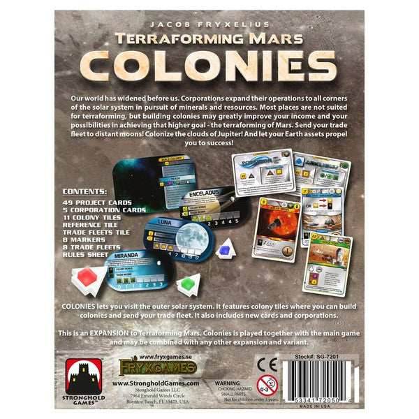 Terraforming Mars: The Colonies -