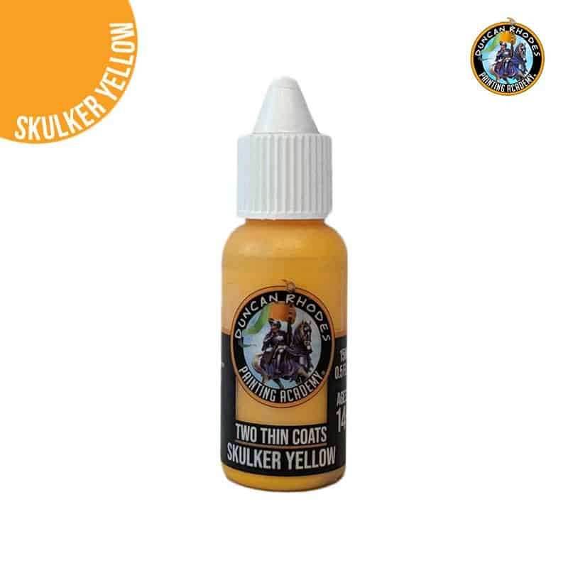 Two Thin Coats Midtone: Skulker Yellow -
