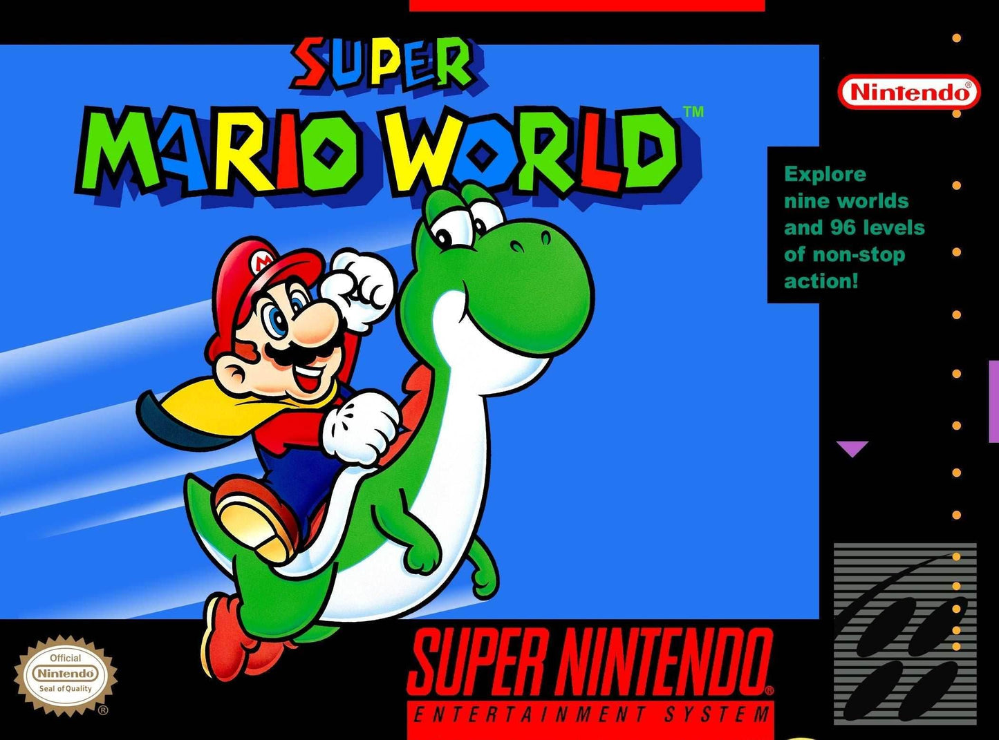 Super Mario World (Super Nintendo) - Game Manual Only