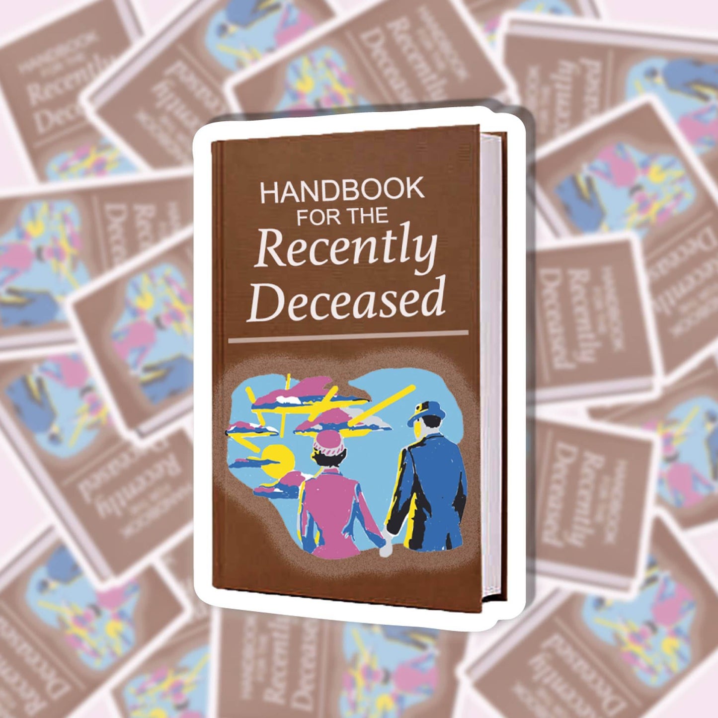 Beetlejuice - Handbook for the Recently Deceased Sticker -