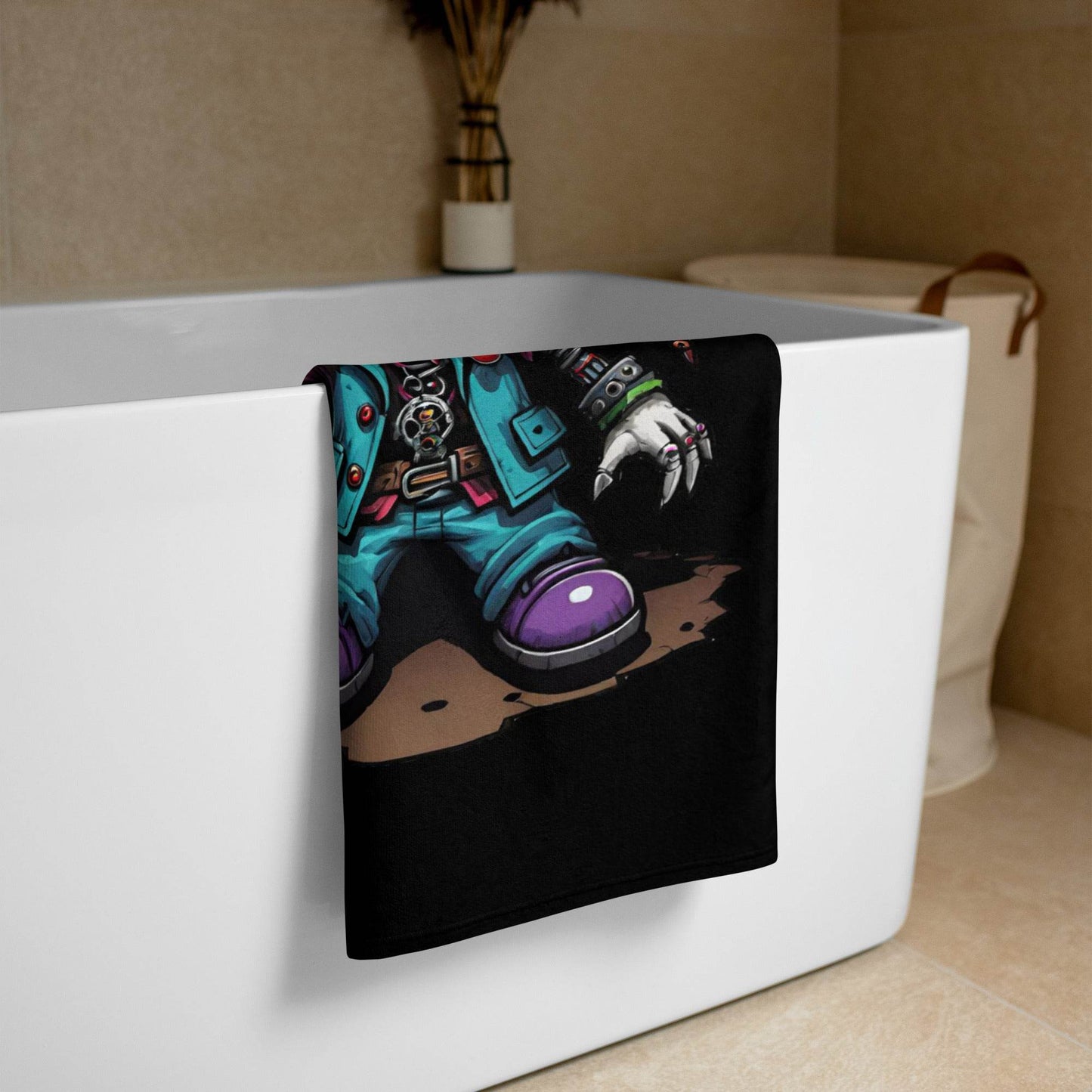 Grave Digs Voodoo Doll Punk Towel -