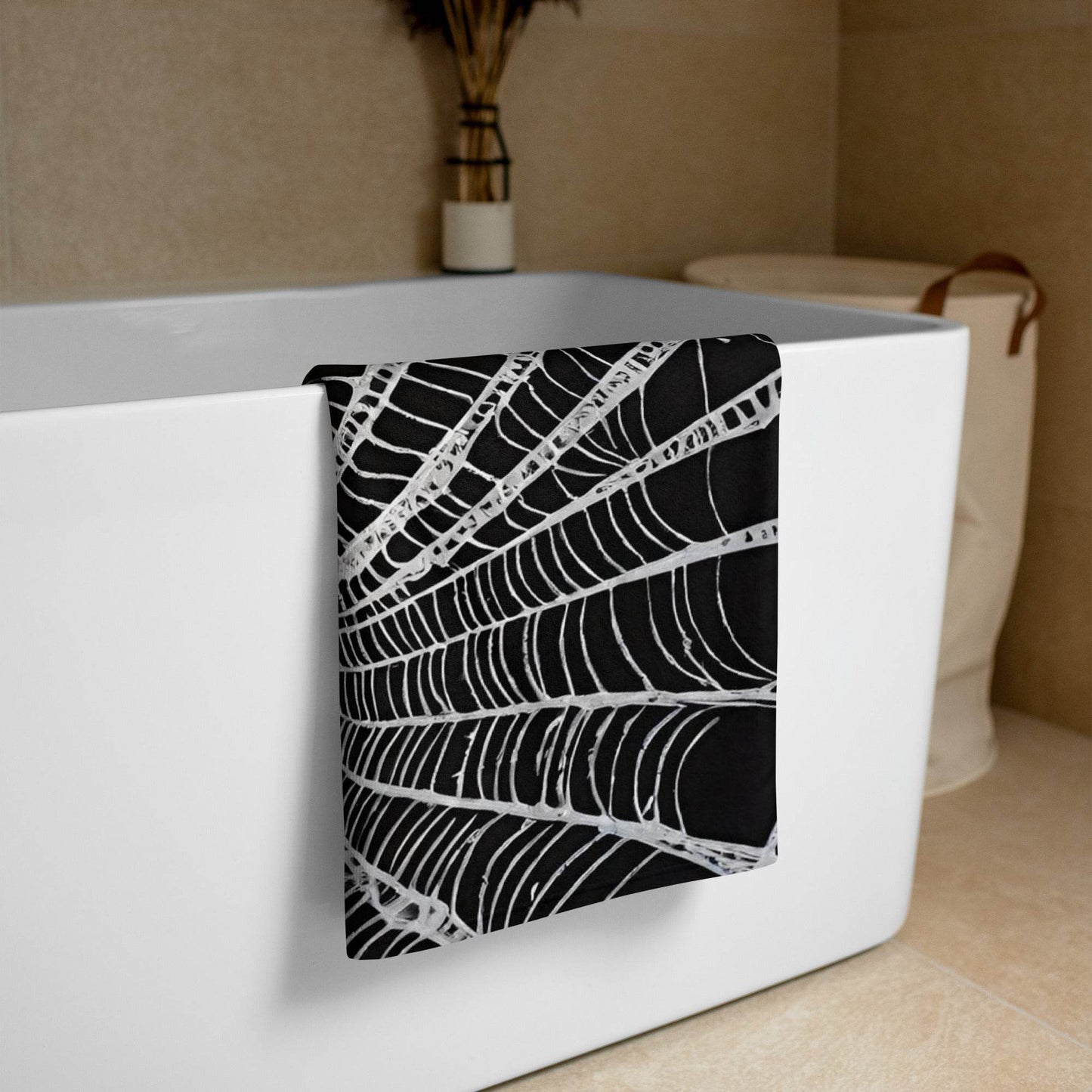 Spider Web Towel -