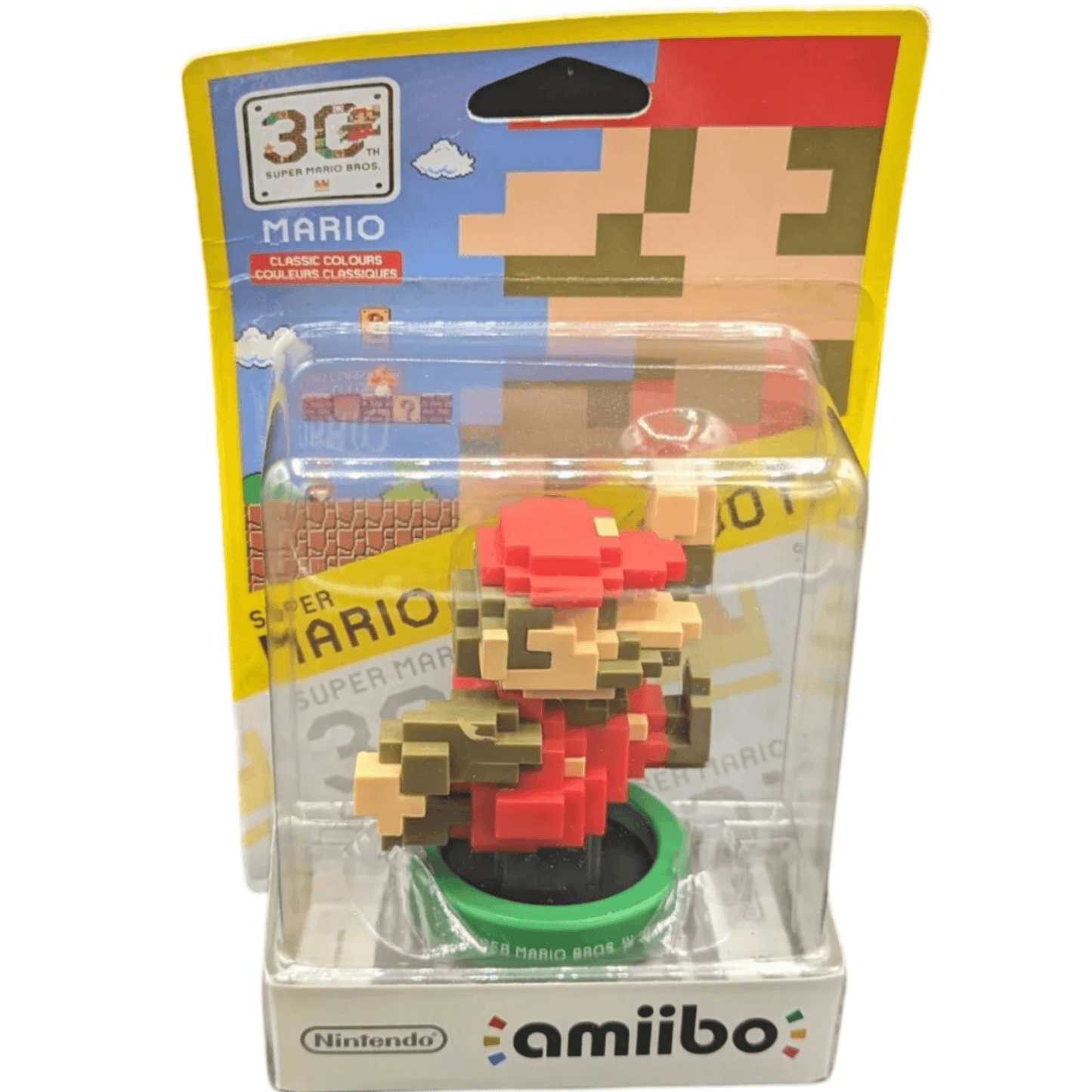 Super Mario Classic Color 8 Bit Amiibo (Nintendo 30th Anniversary) - New & Sealed