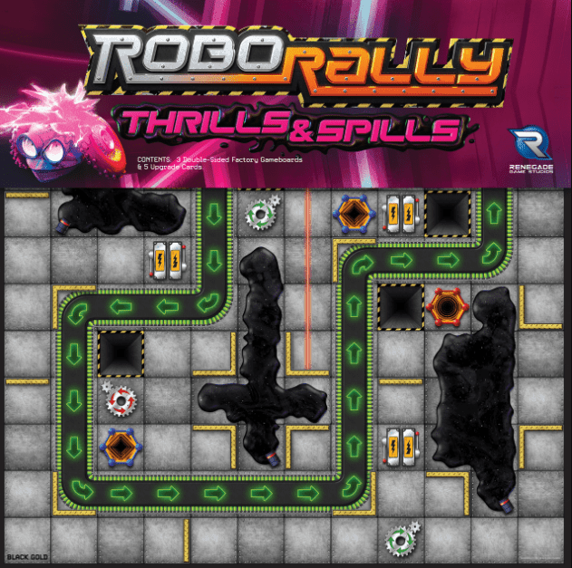 Robo Rally - Thrills & Spills expansion -
