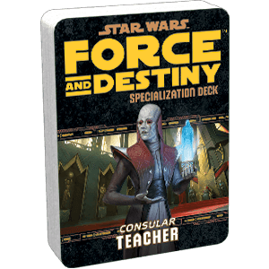 Star Wars: Force and Destiny: Teacher Specialization Deck -