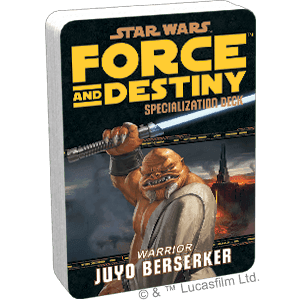 Star Wars: Force and Destiny: Juyo Berserker Specialization Deck -