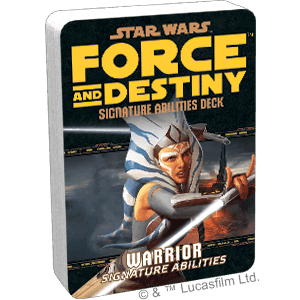 Star Wars: Force and Destiny: Warrior Signature Abilities Deck -
