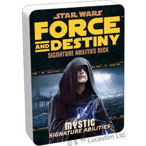 Star Wars: Force and Destiny: Mystic Signature Abilities Deck -