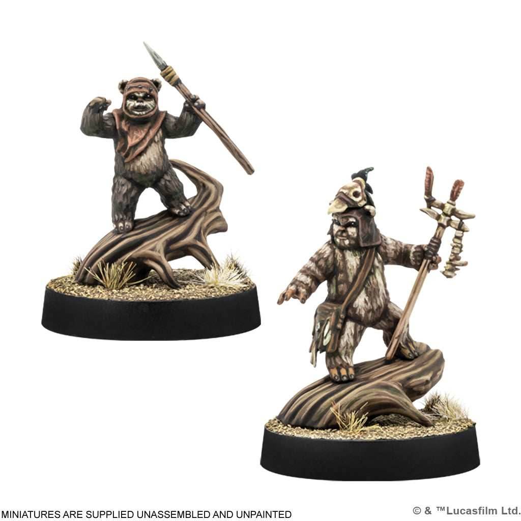 Star Wars Legion: Logray & Wicket Commander Expansion -