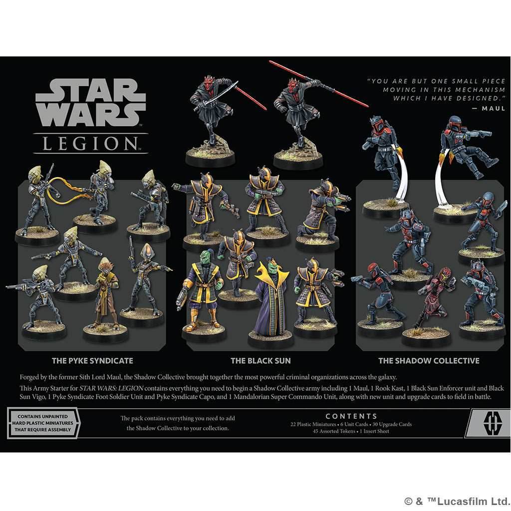 Star Wars Legion: Shadow Collective Mercenary Starter -