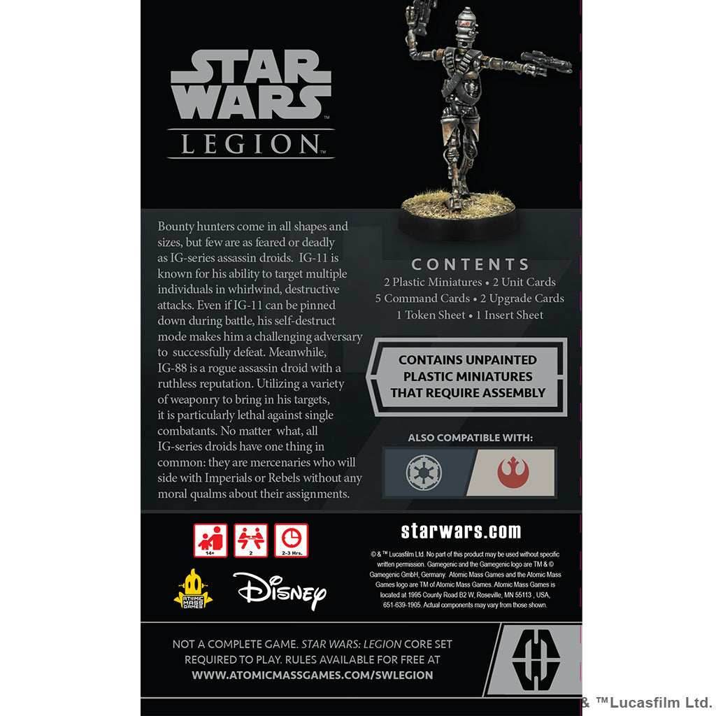 Star Wars Legion: IG-Series Assassin Droids -