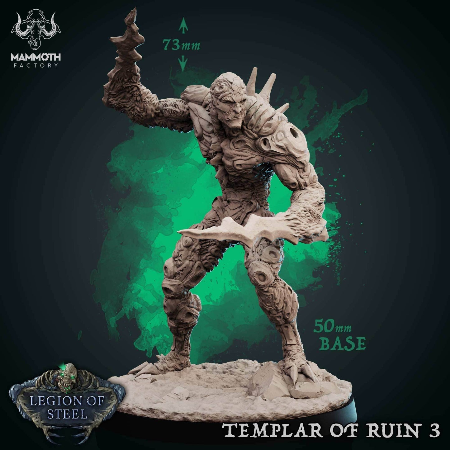 Templar of Ruin: Sculpt 3 (Eldritch Construct Abomination) -