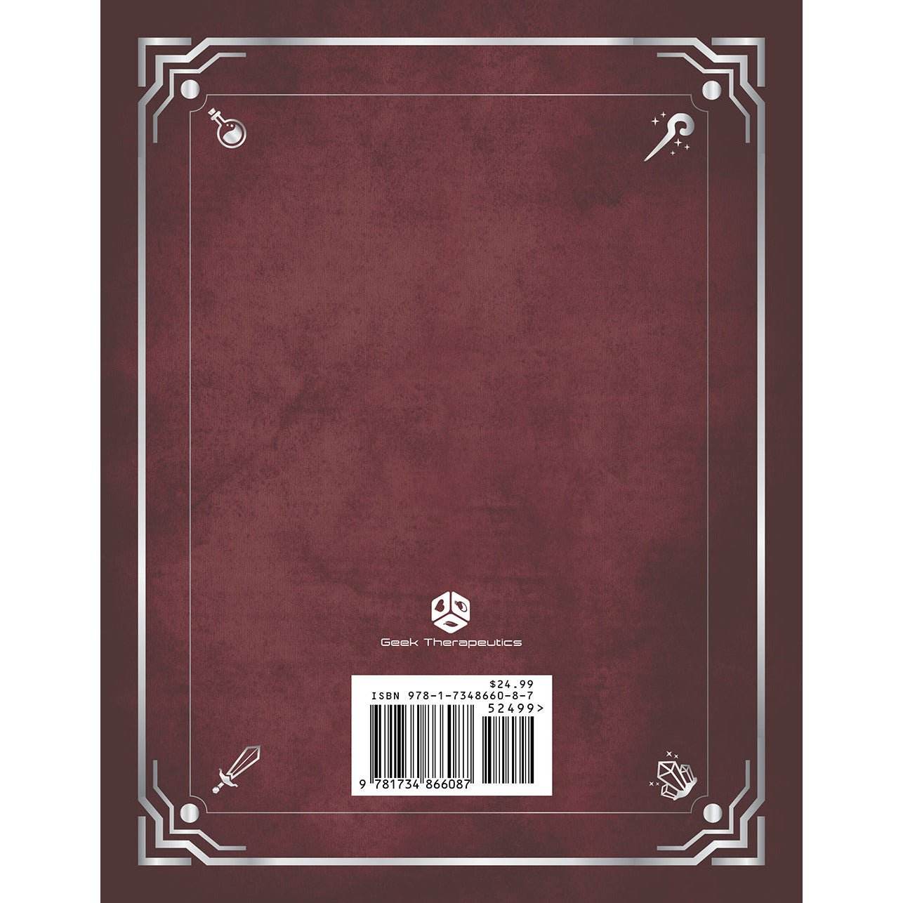 The Game Master's Dungeon Journal (Garnet Red) -