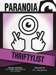 ThriftyList Card Deck (Paranoia) -
