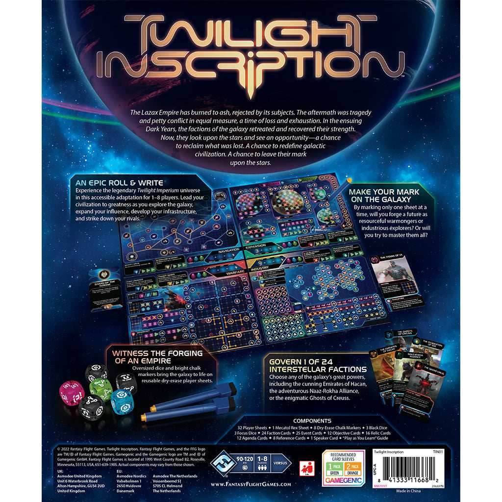 Twilight Inscription -